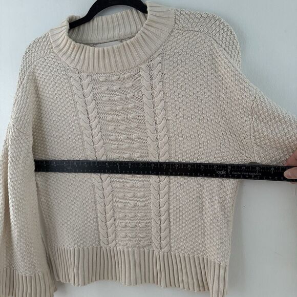 Part Two Copenhagen Women’s XS Sweater Mock Neck Cream / White Long Sleeve - Picture 7 of 8